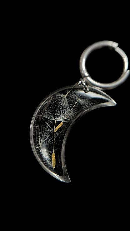 Dandelion earrings