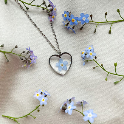 Forget-me-not pendant