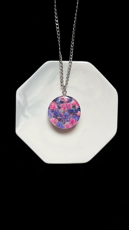 Baby’s breath pendant