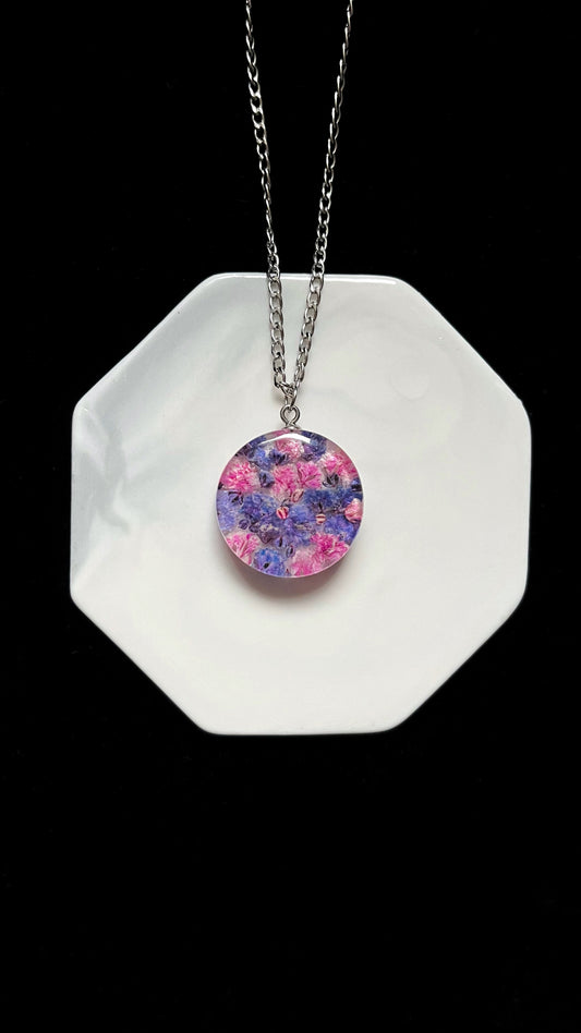 Baby’s breath pendant