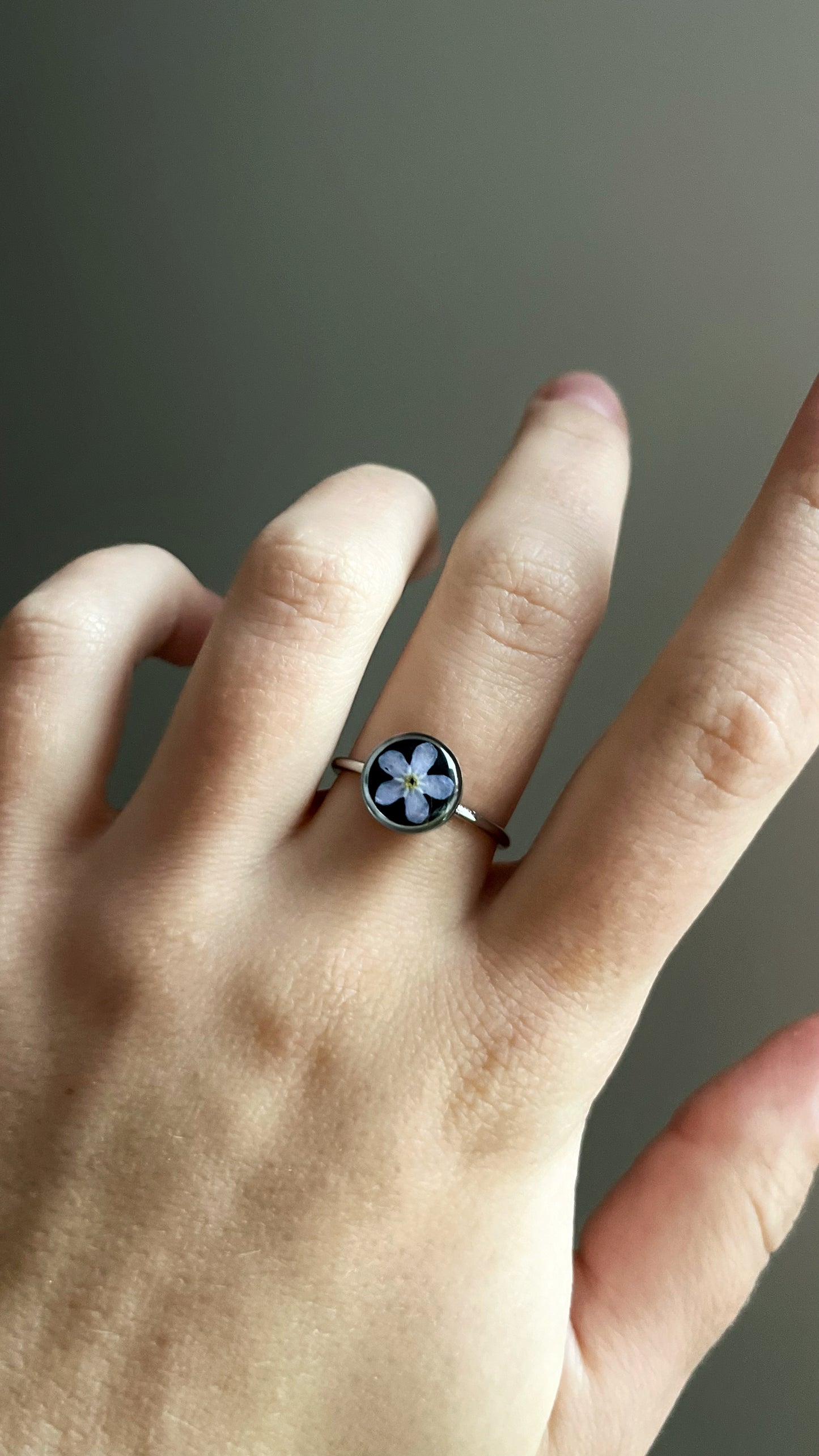 Forget-me-not ring