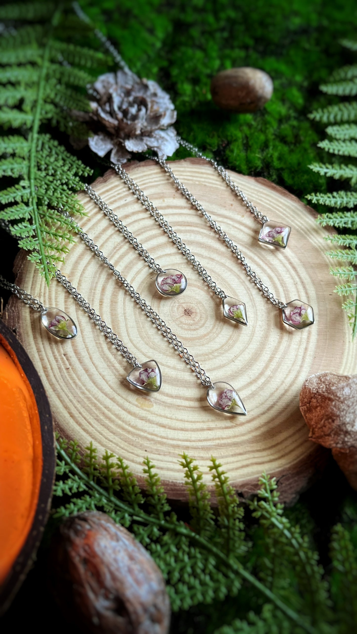 Hawthorn pendants