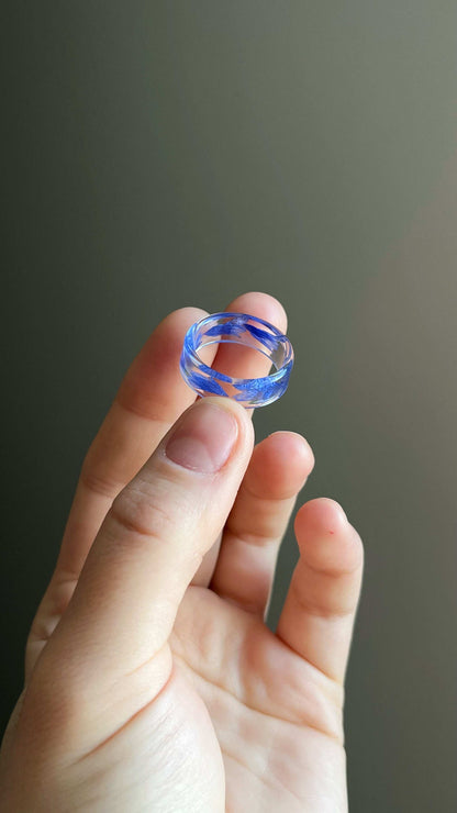 Cornflower ring