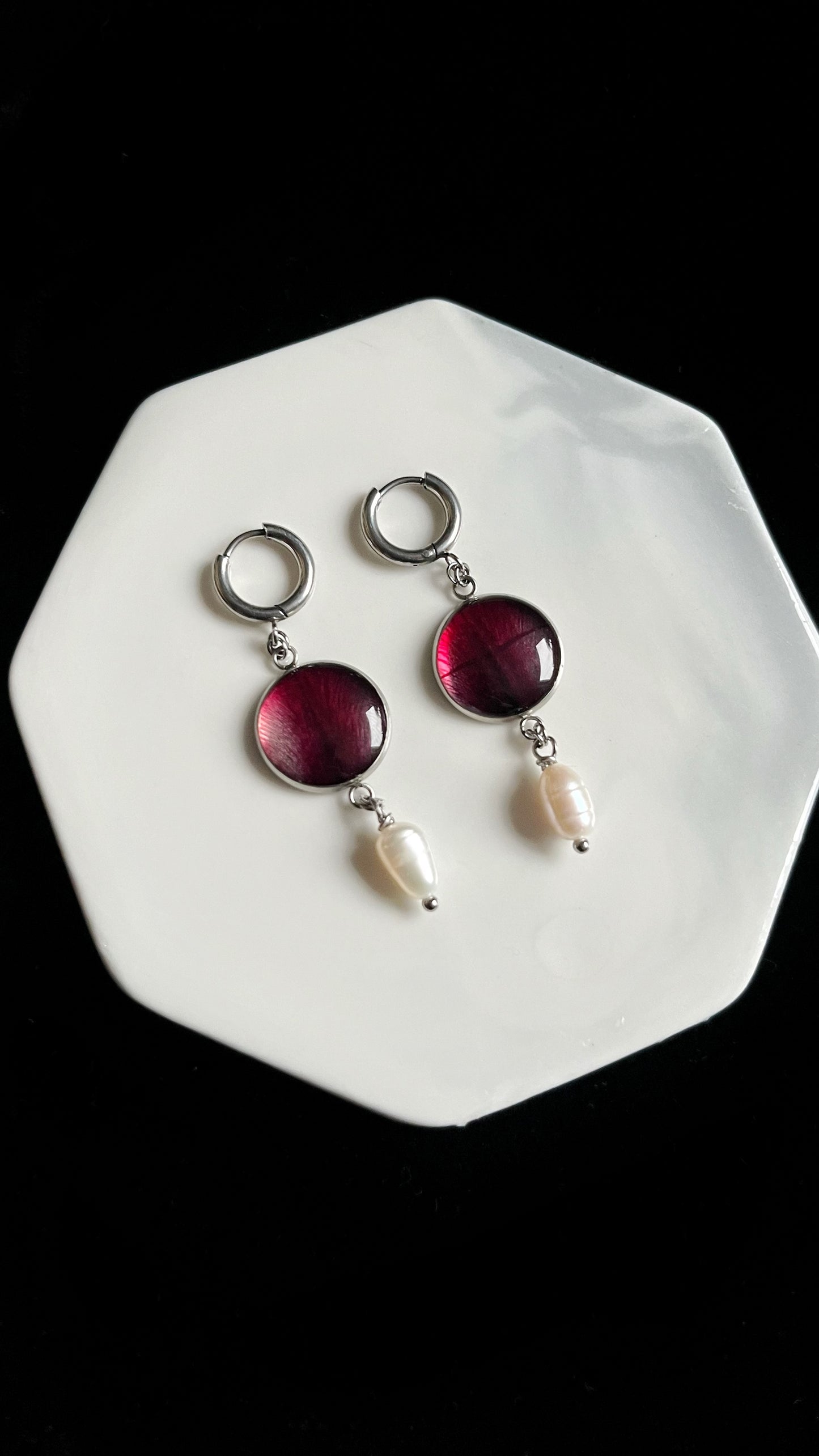 Tulip earrings