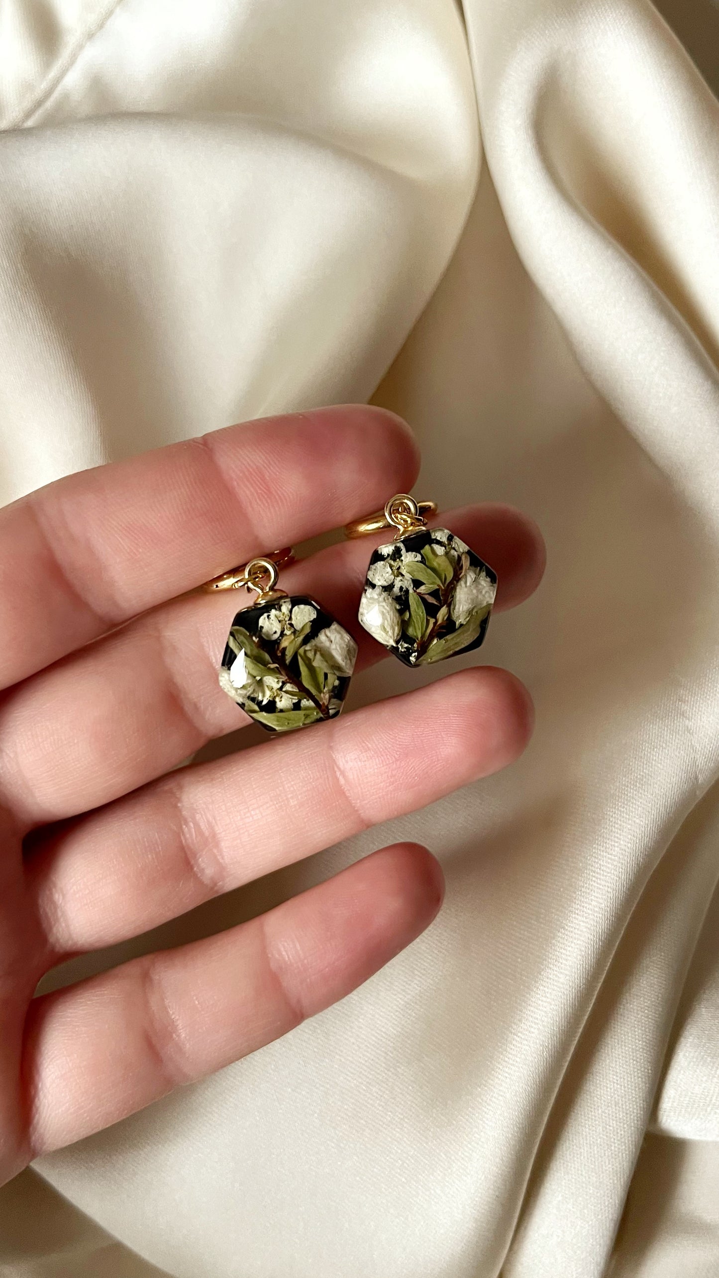 Winter earrings