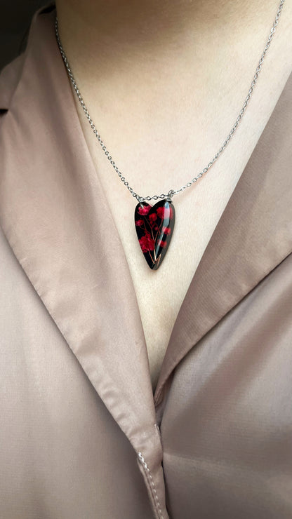Baby’s breath pendant