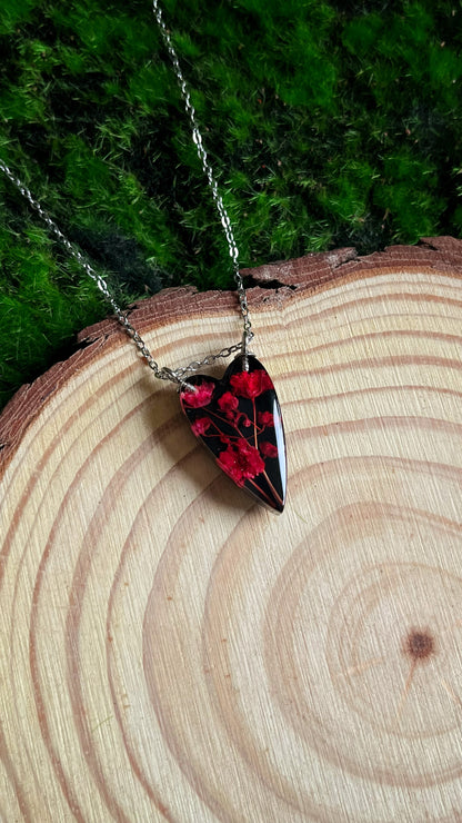 Baby’s breath pendant