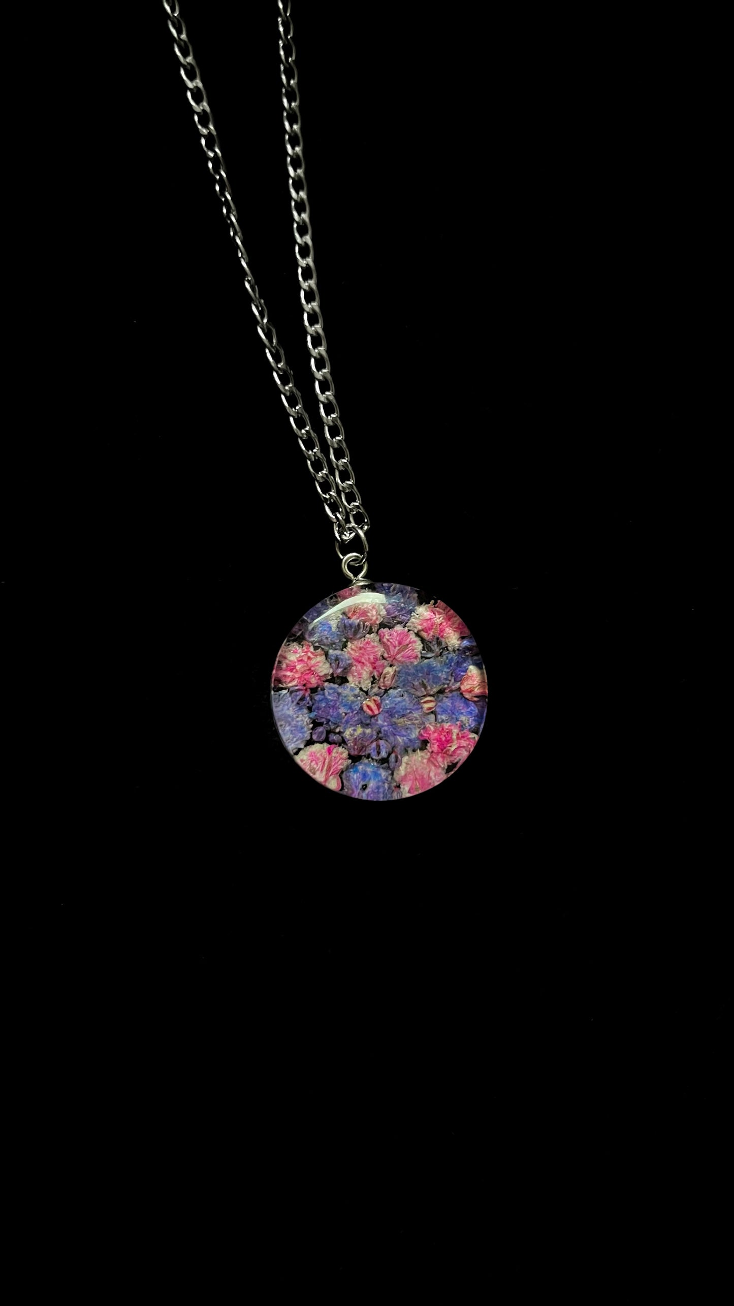 Baby’s breath pendant