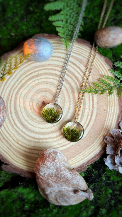 Moss pendant