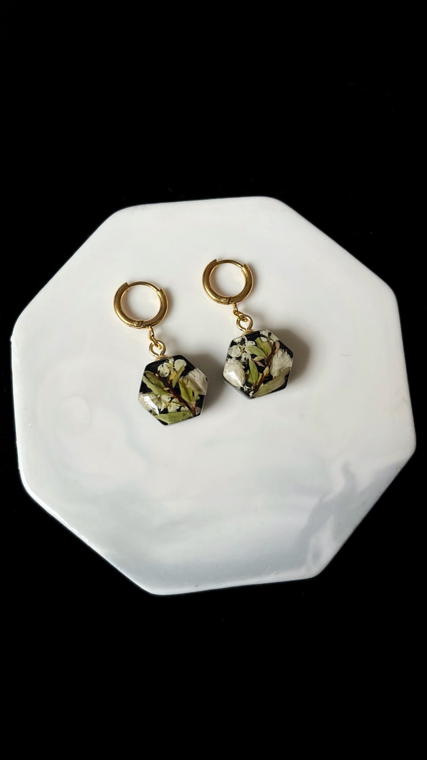 Winter earrings