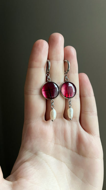 Tulip earrings