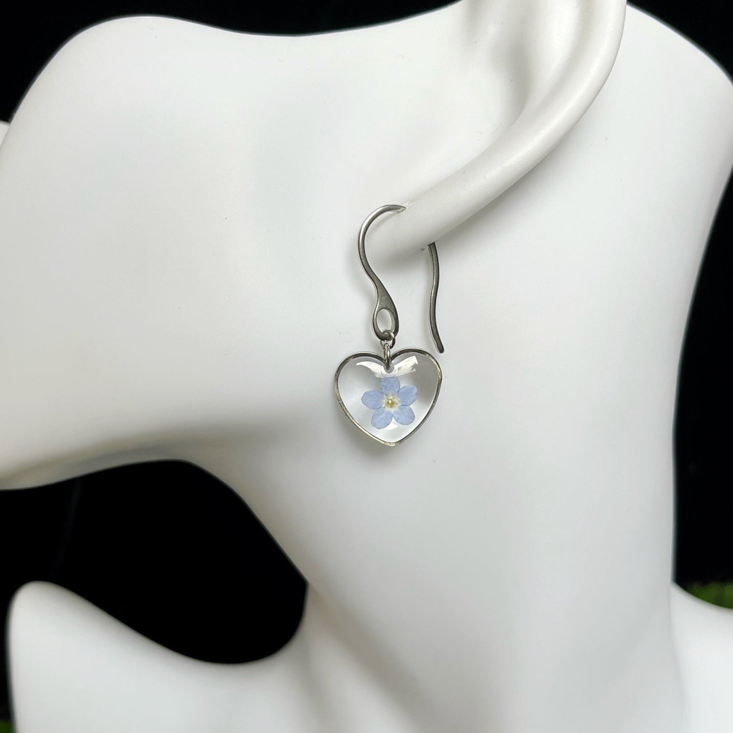 Forget-me-not earrings