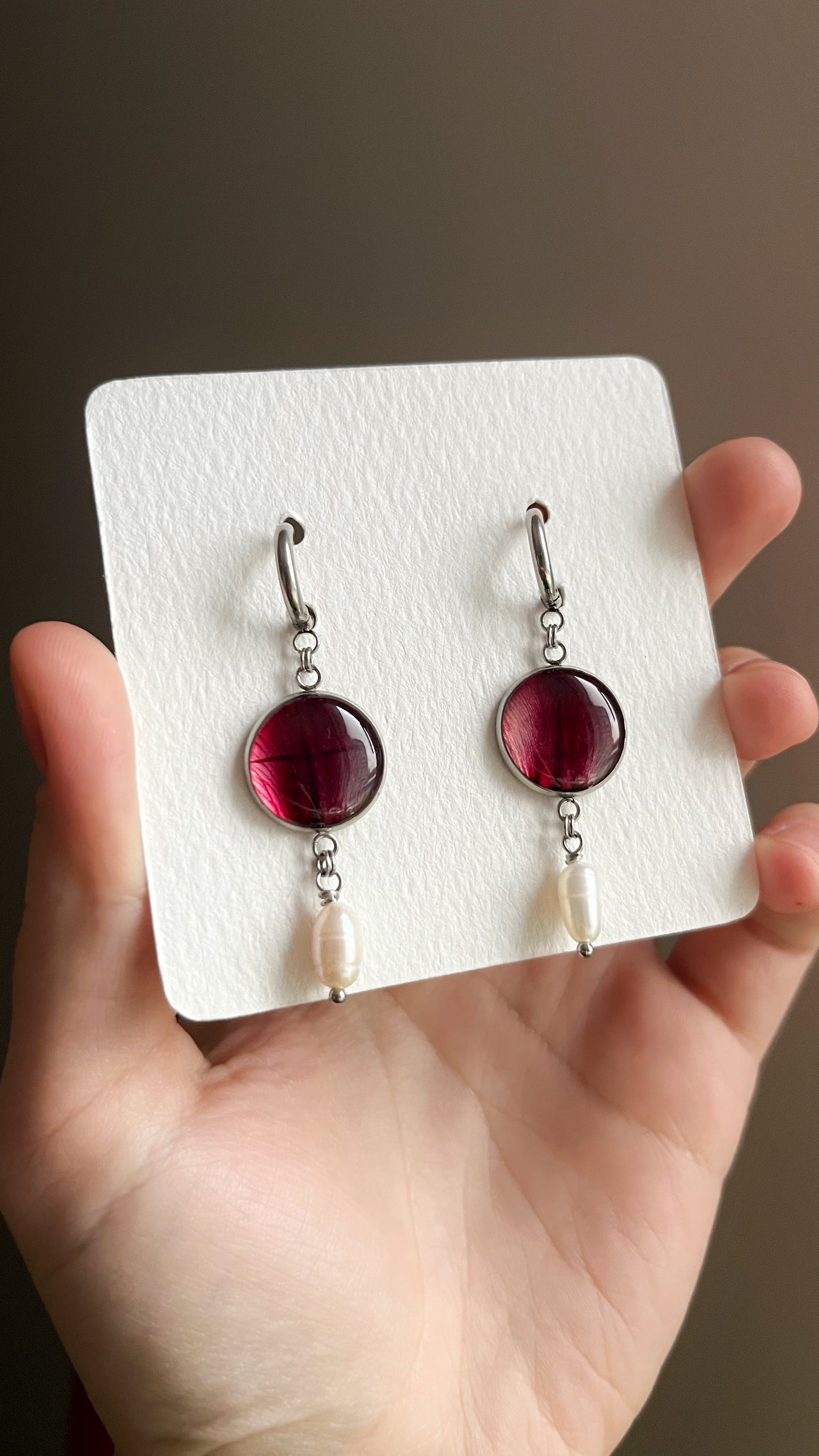 Tulip earrings