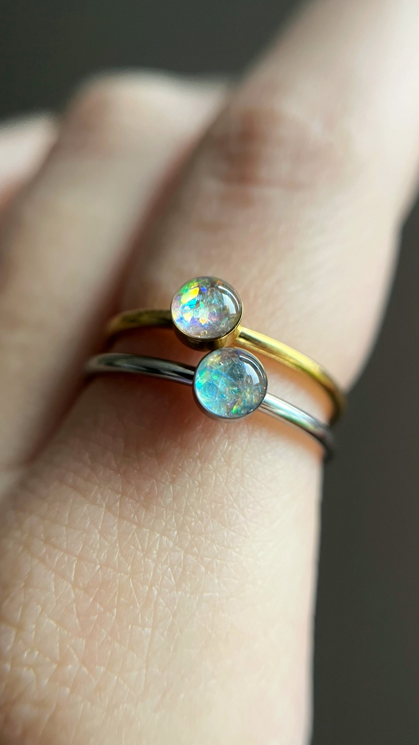 Shiny rings
