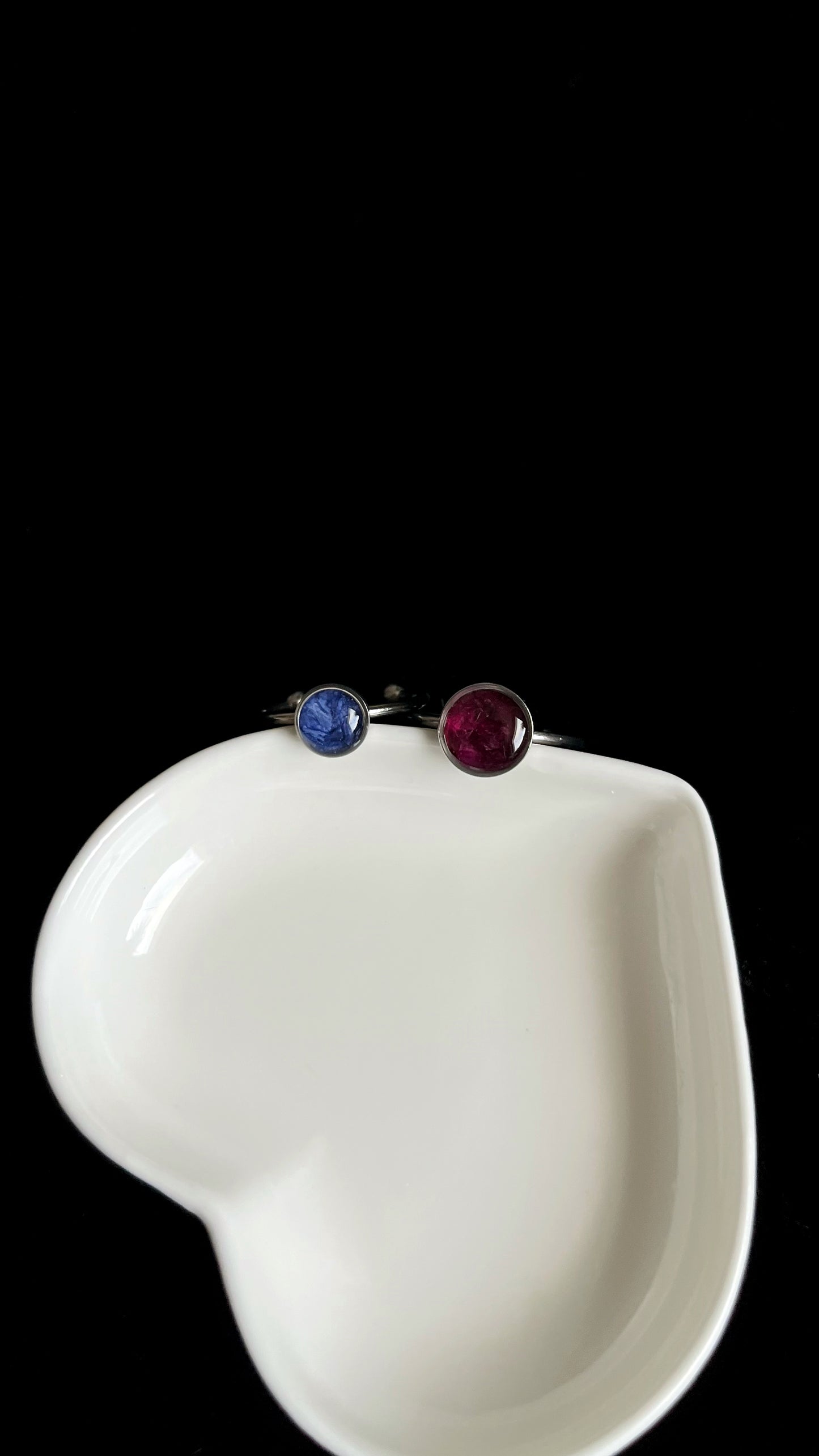 Cornflower rings