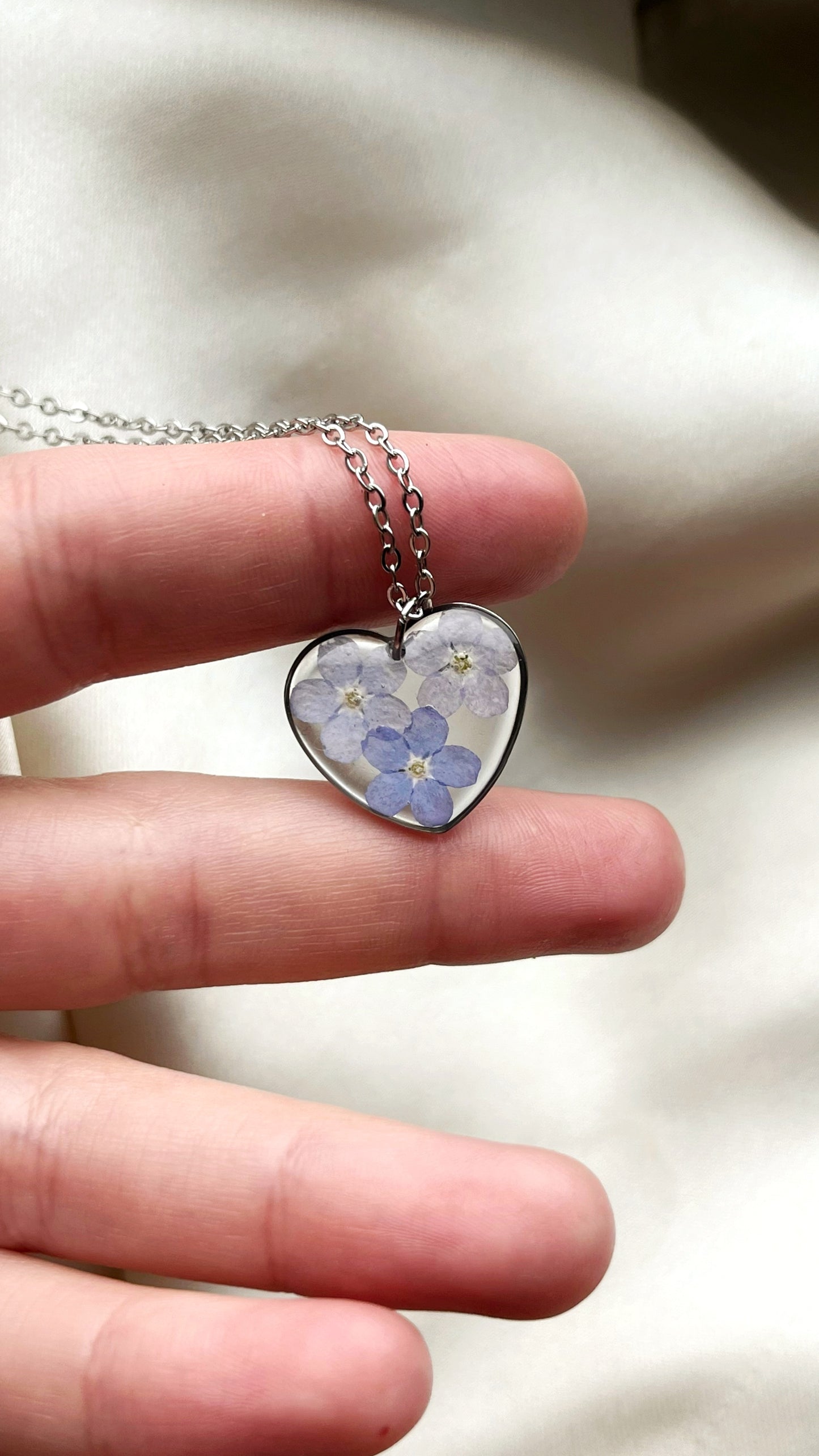 Forget-me-not pendant