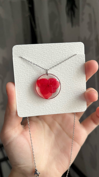 Hydrangea pendant
