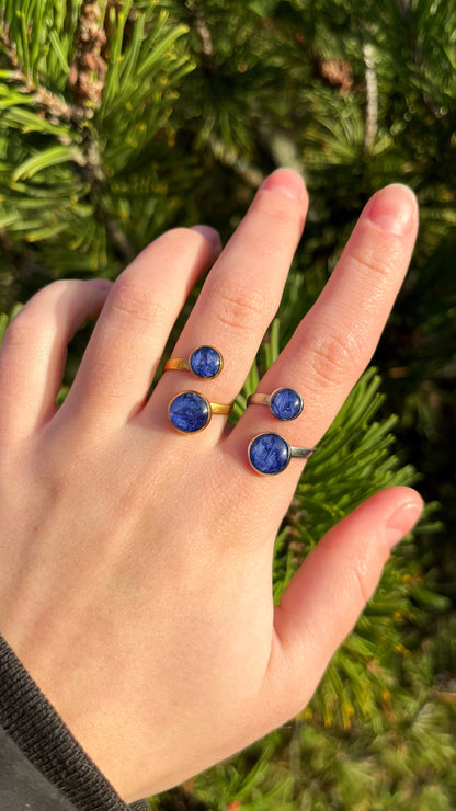 Cornflower rings