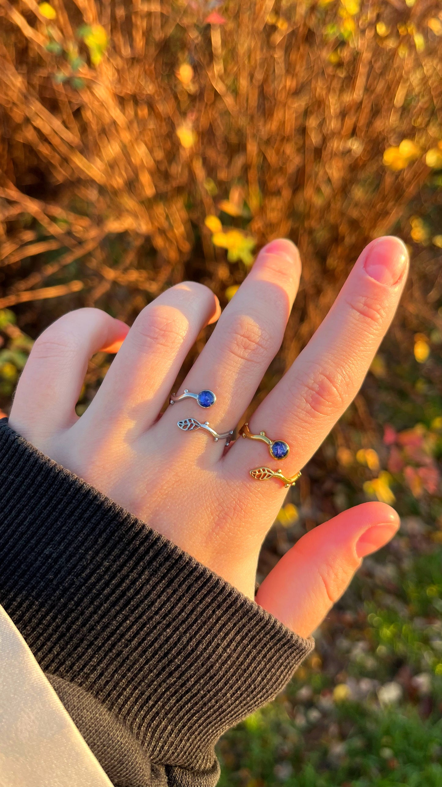 Cornflower ring