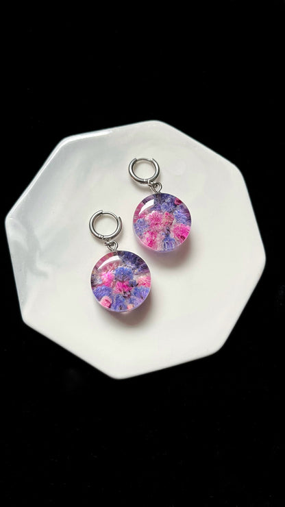 Baby’s breath earrings