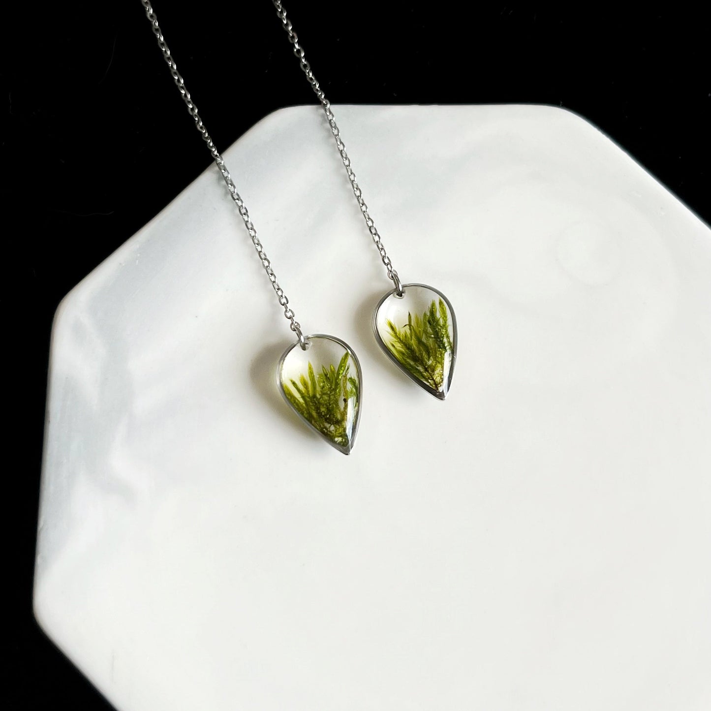 Moss earrings