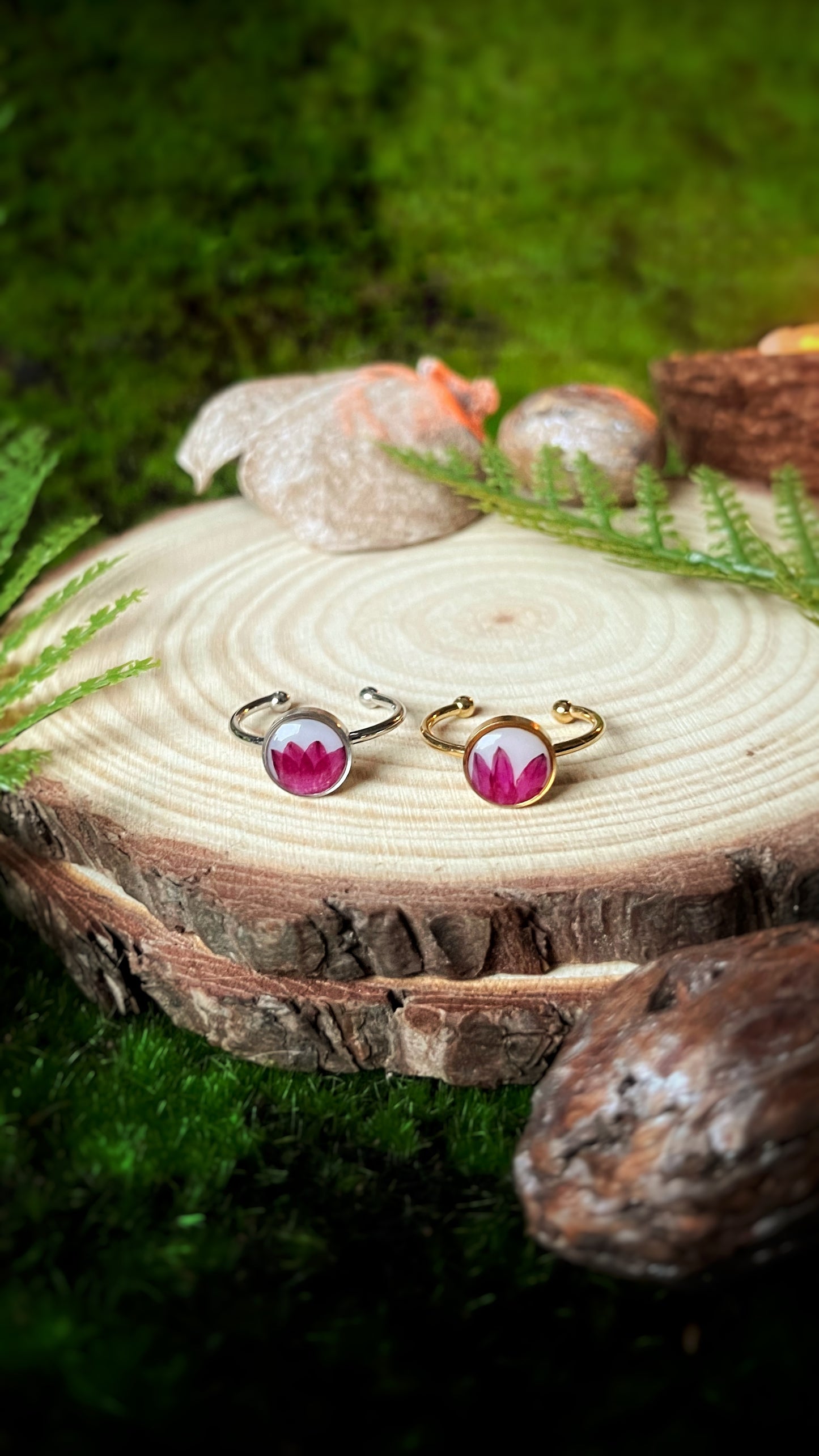 Cornflower ring
