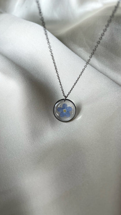 Forget-me-not pendant