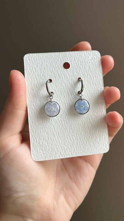 Forget-me-not earrings