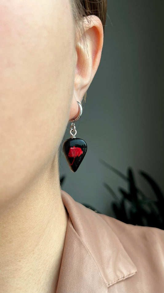 Baby’s breath earrings