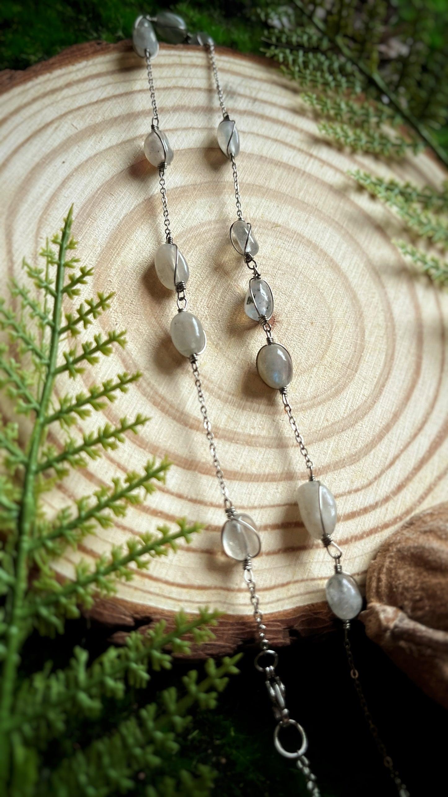 Labradorite necklace