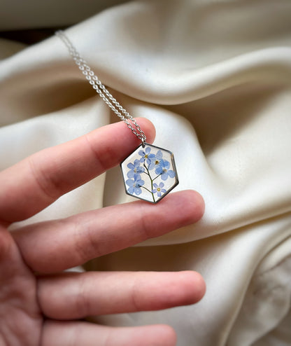 Forget-me-not pendant