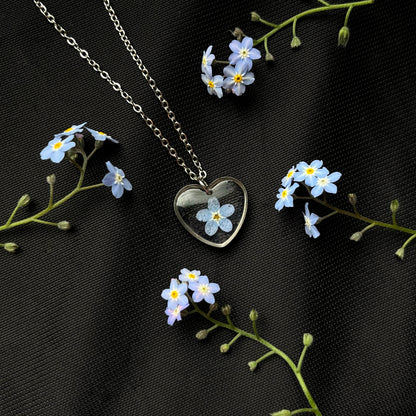 Forget-me-not pendant