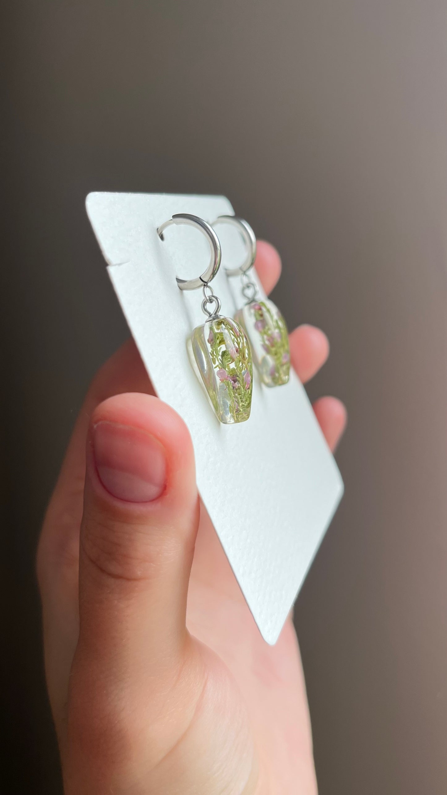 Heather earrings