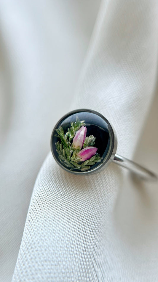 Heather ring (made to order)