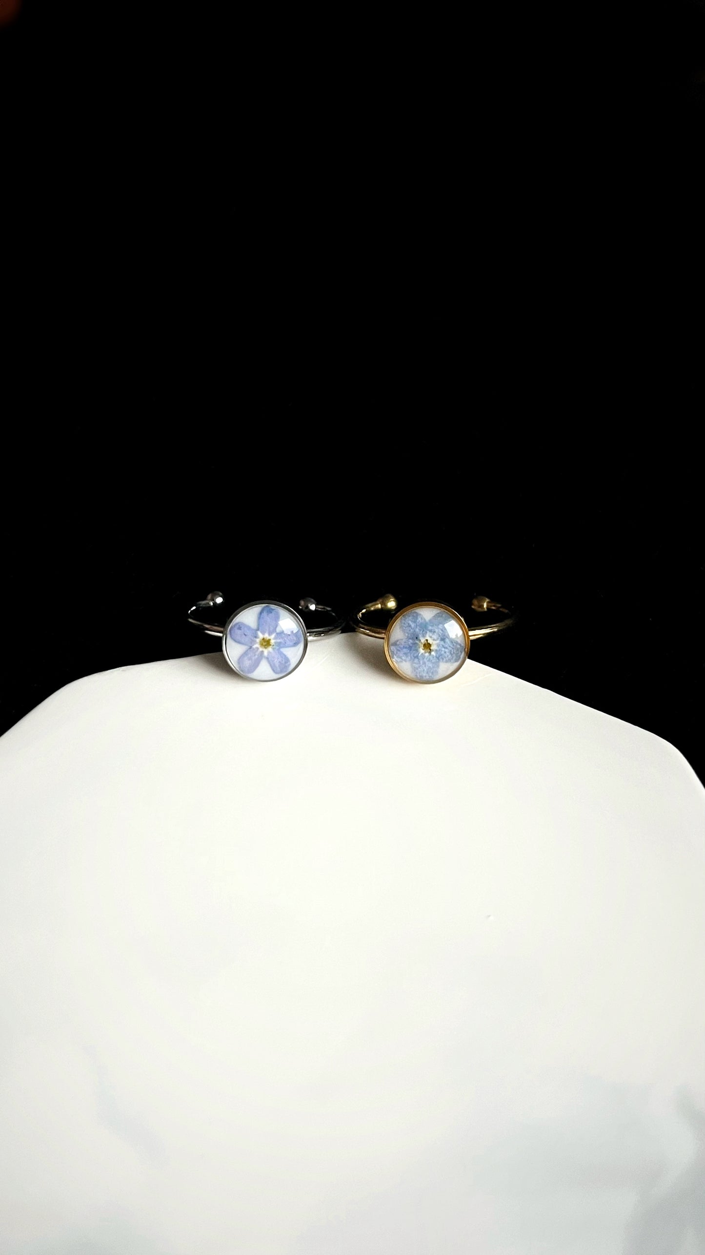 Forget-me-not ring