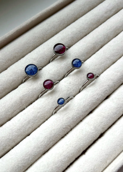 Cornflower rings