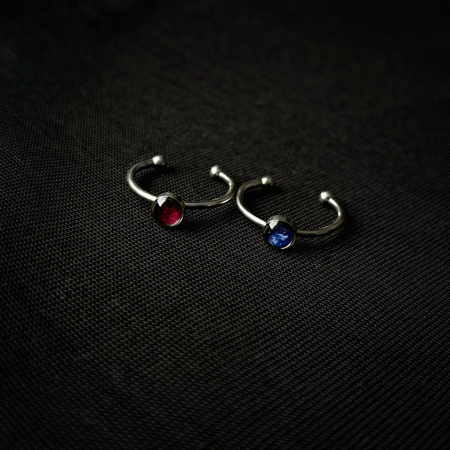 Cornflower rings