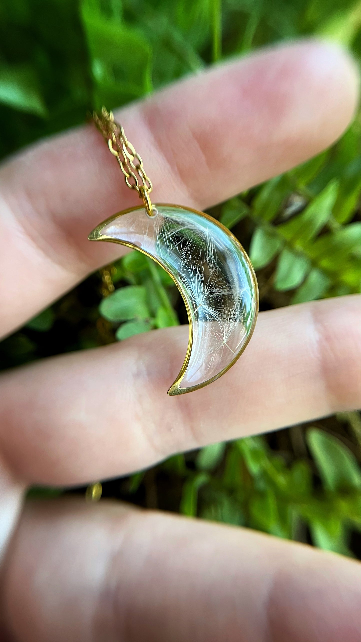 Dandelion pendant