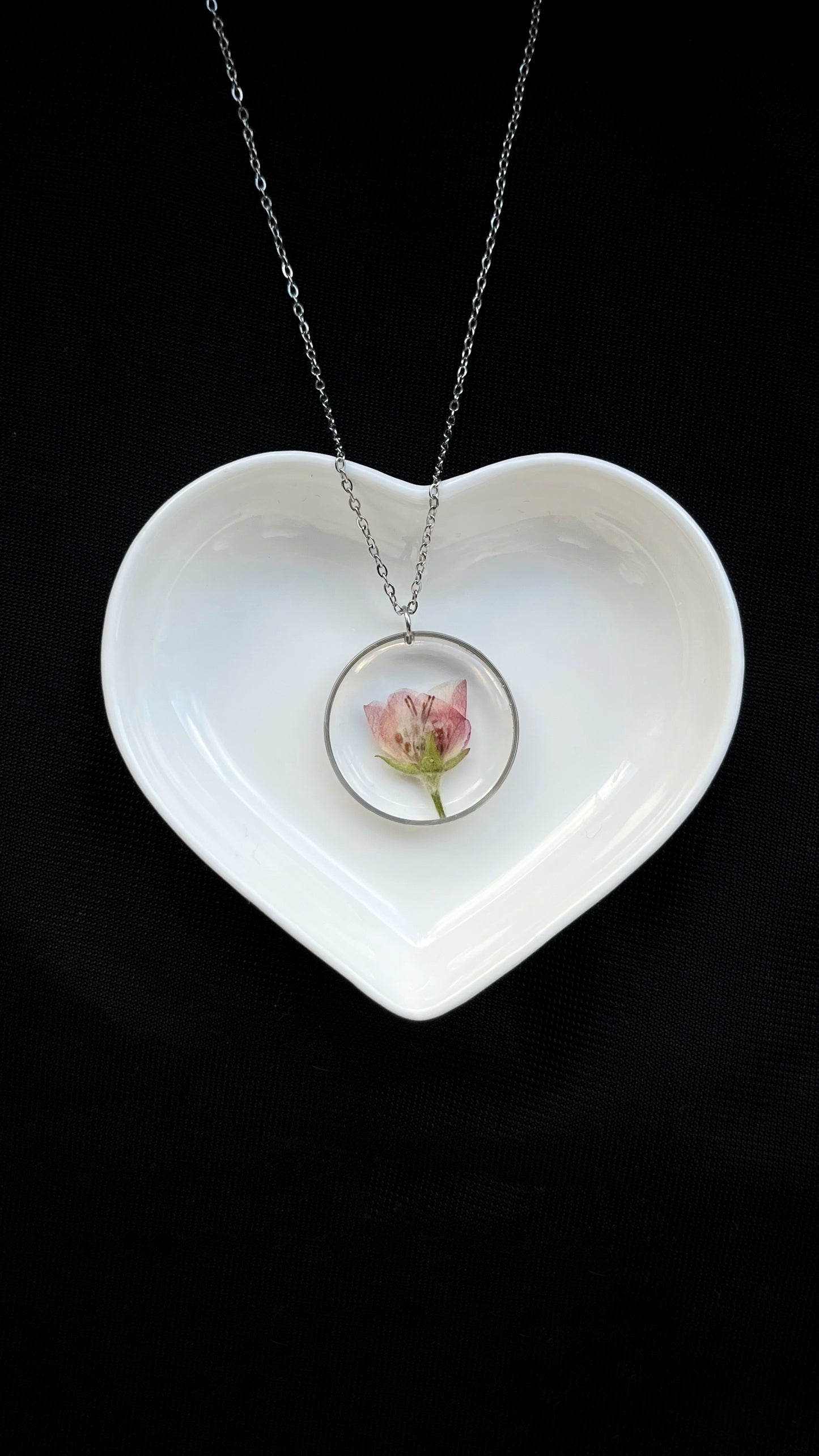 Apple blossom pendants