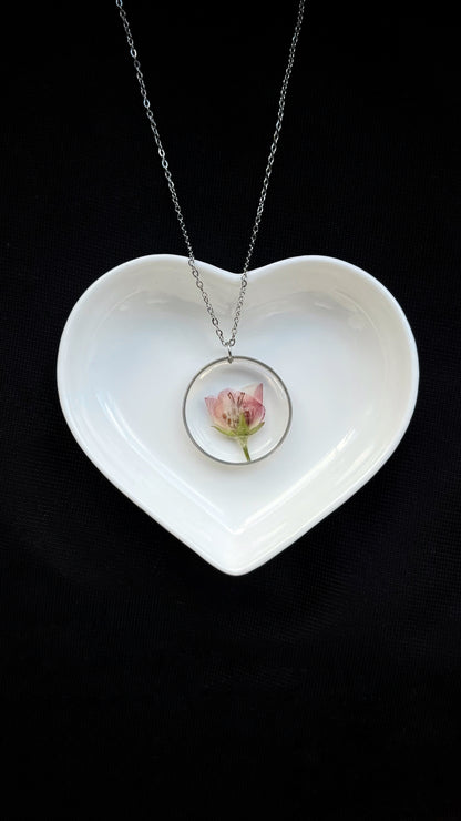 Apple blossom pendants