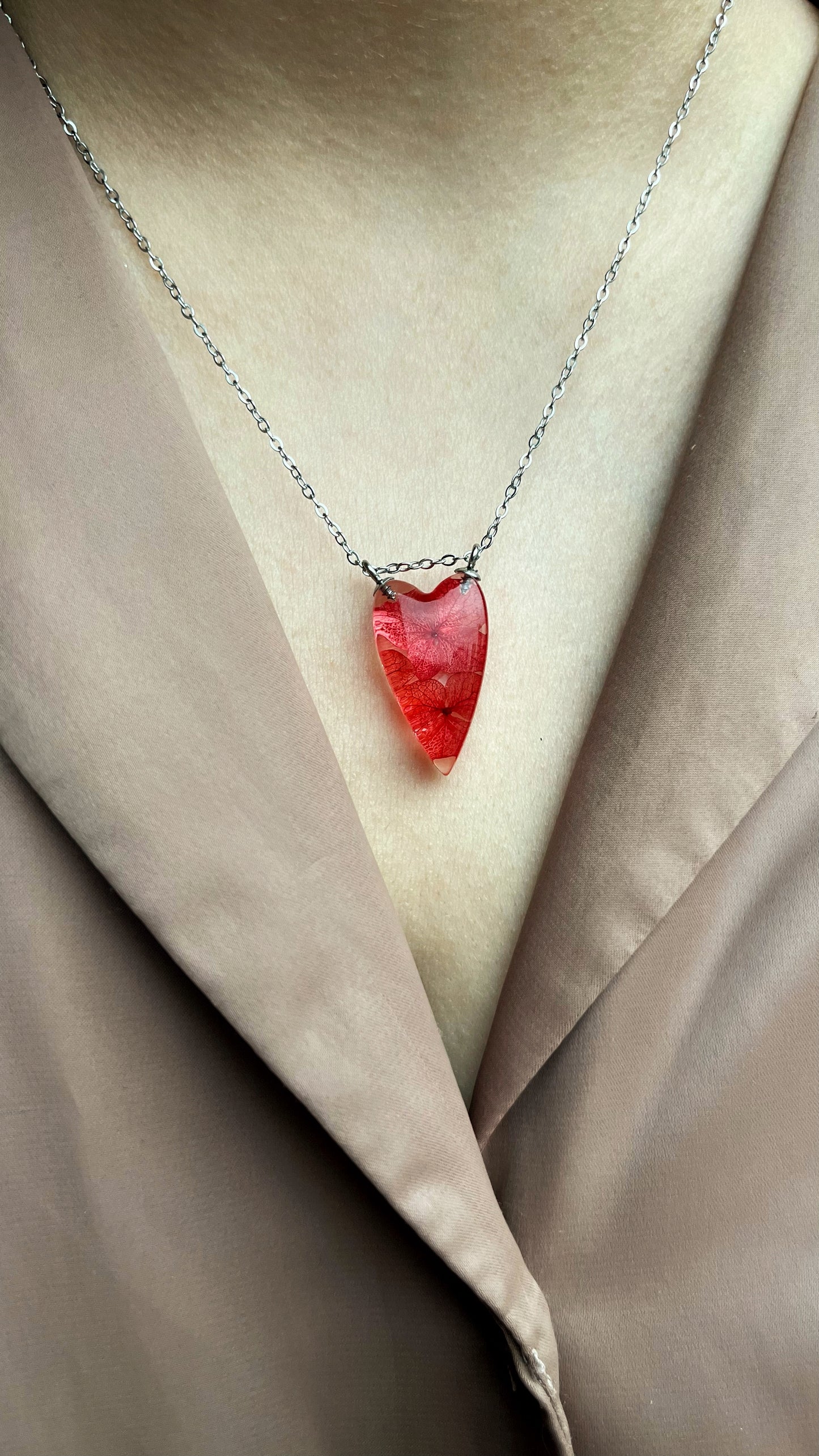 Hydrangea pendant