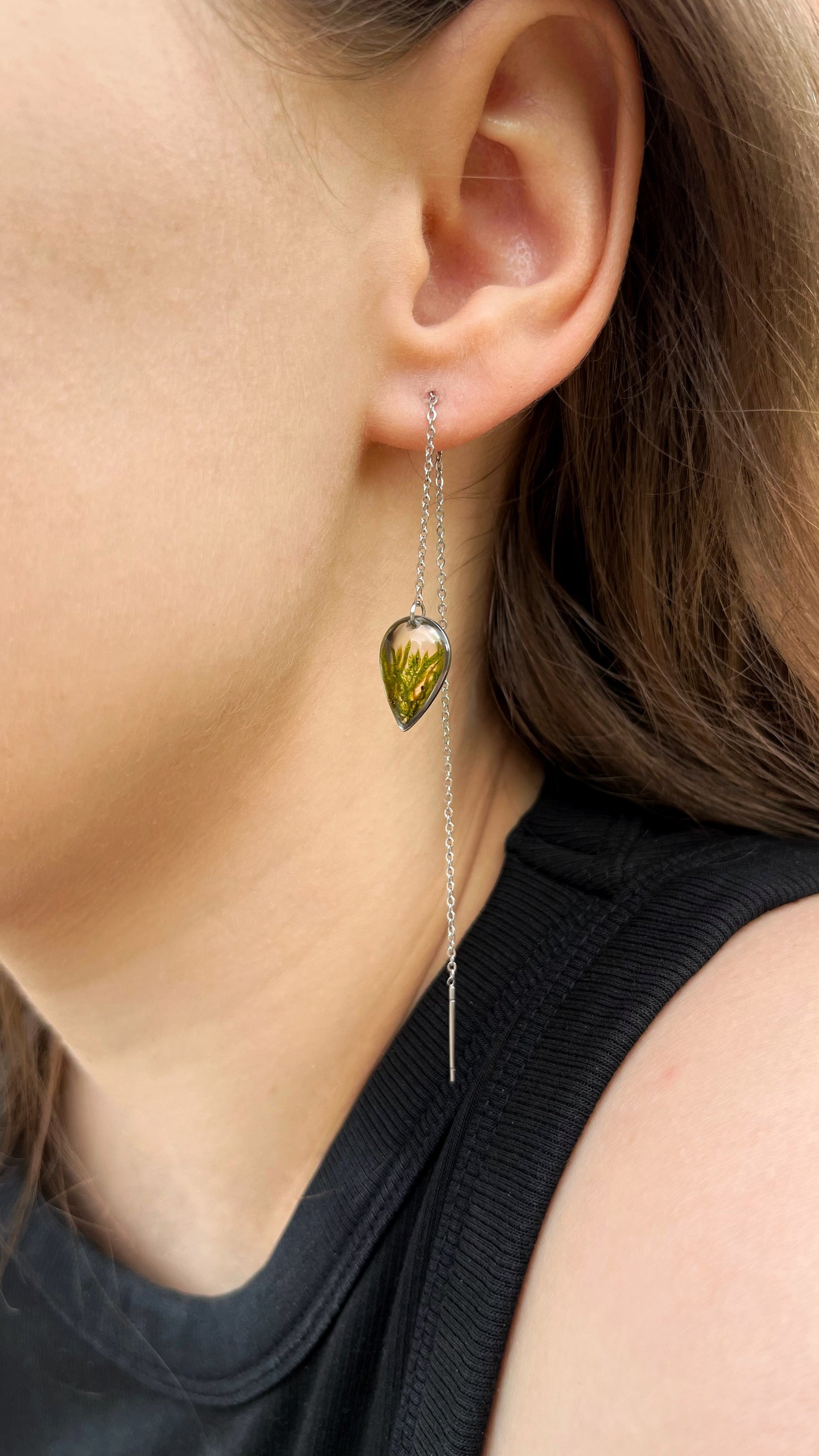 Moss earrings