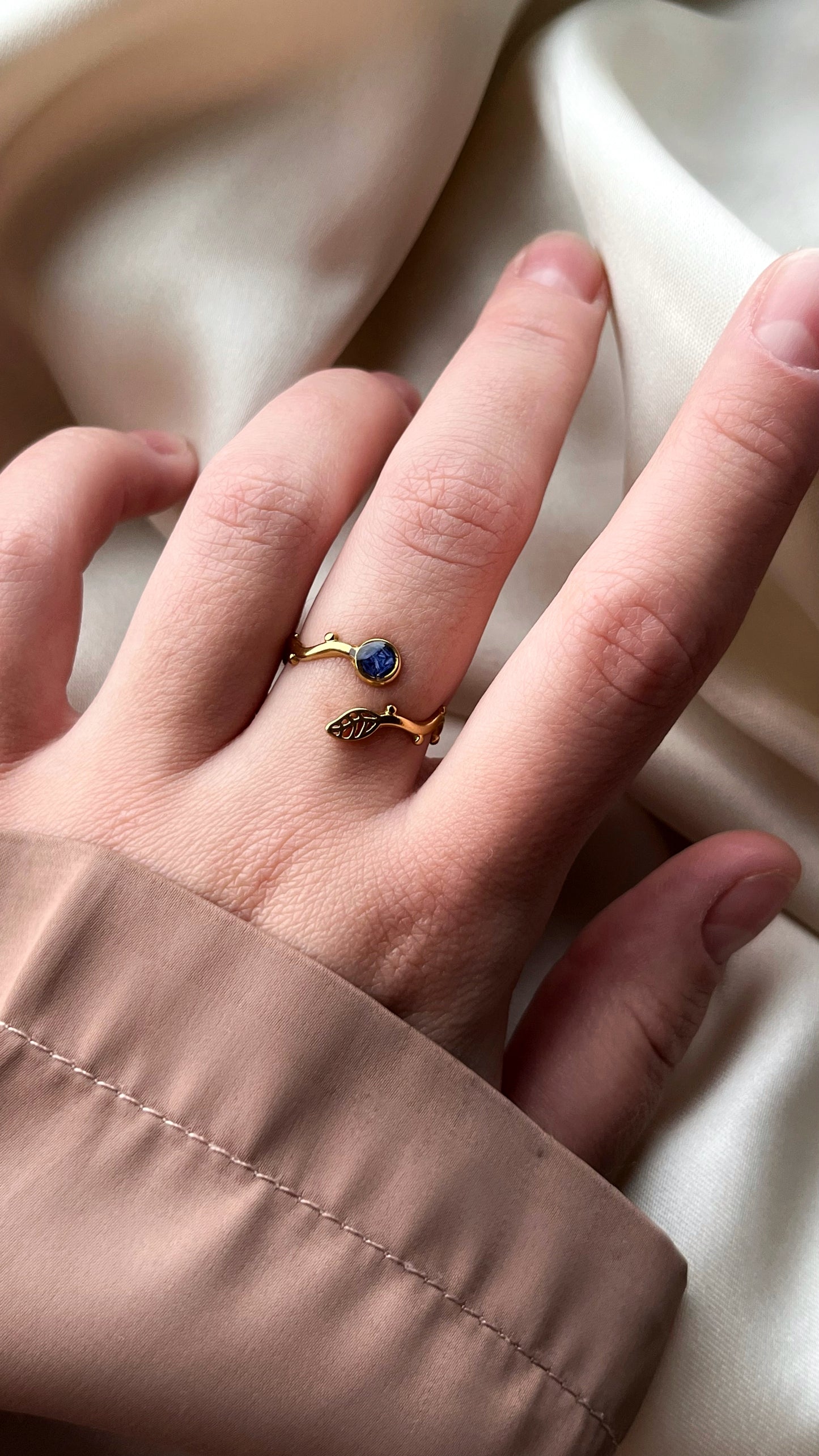 Cornflower ring