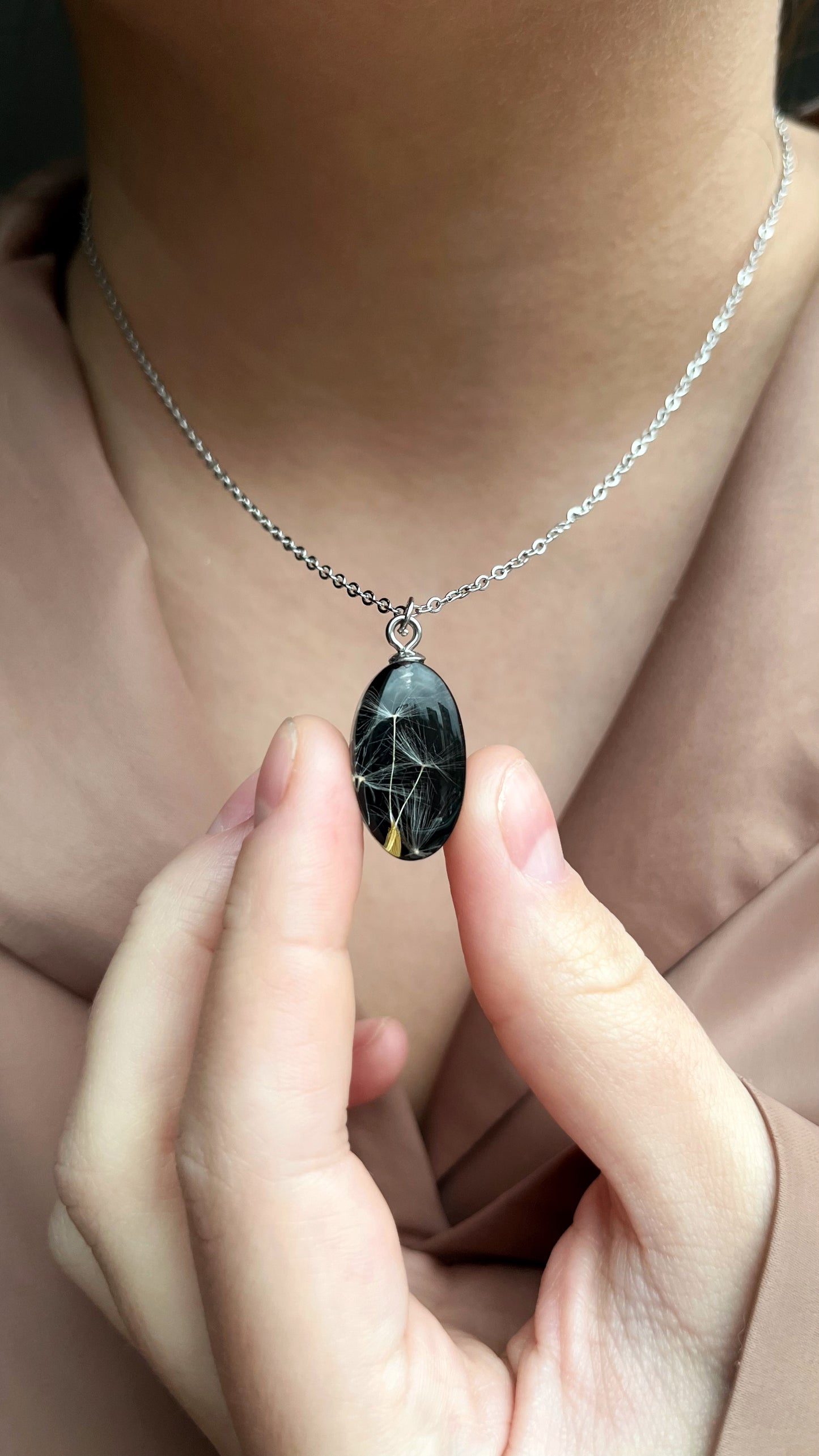 Dandelion pendant