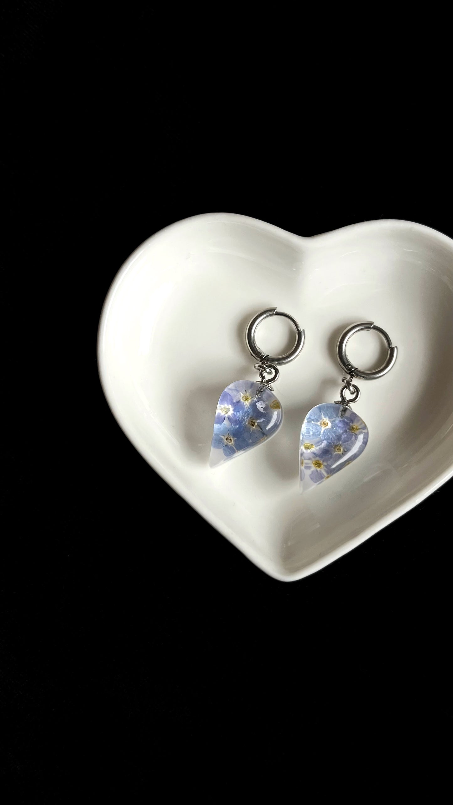 Forget-me-not earrings