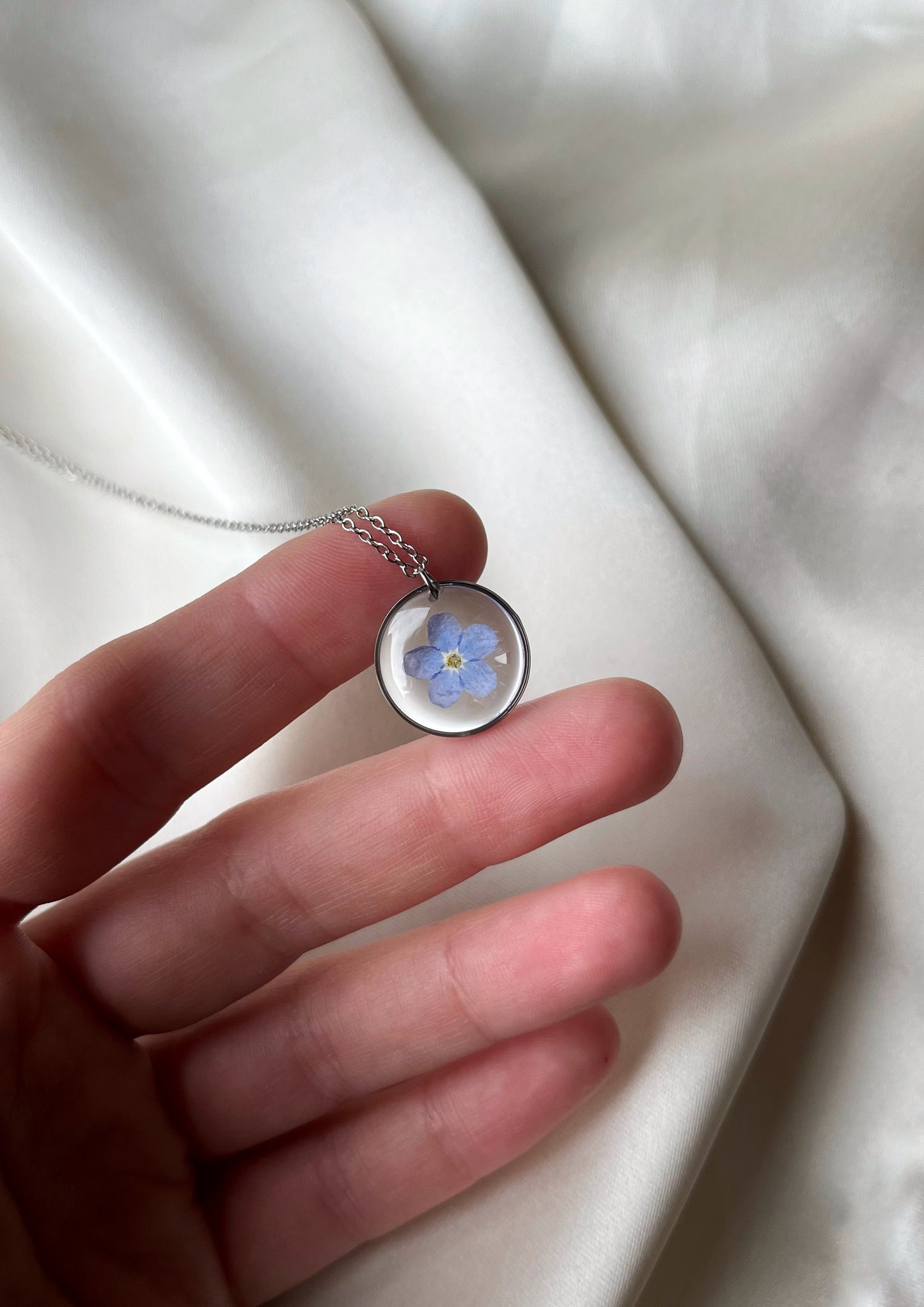 Forget-me-not pendant