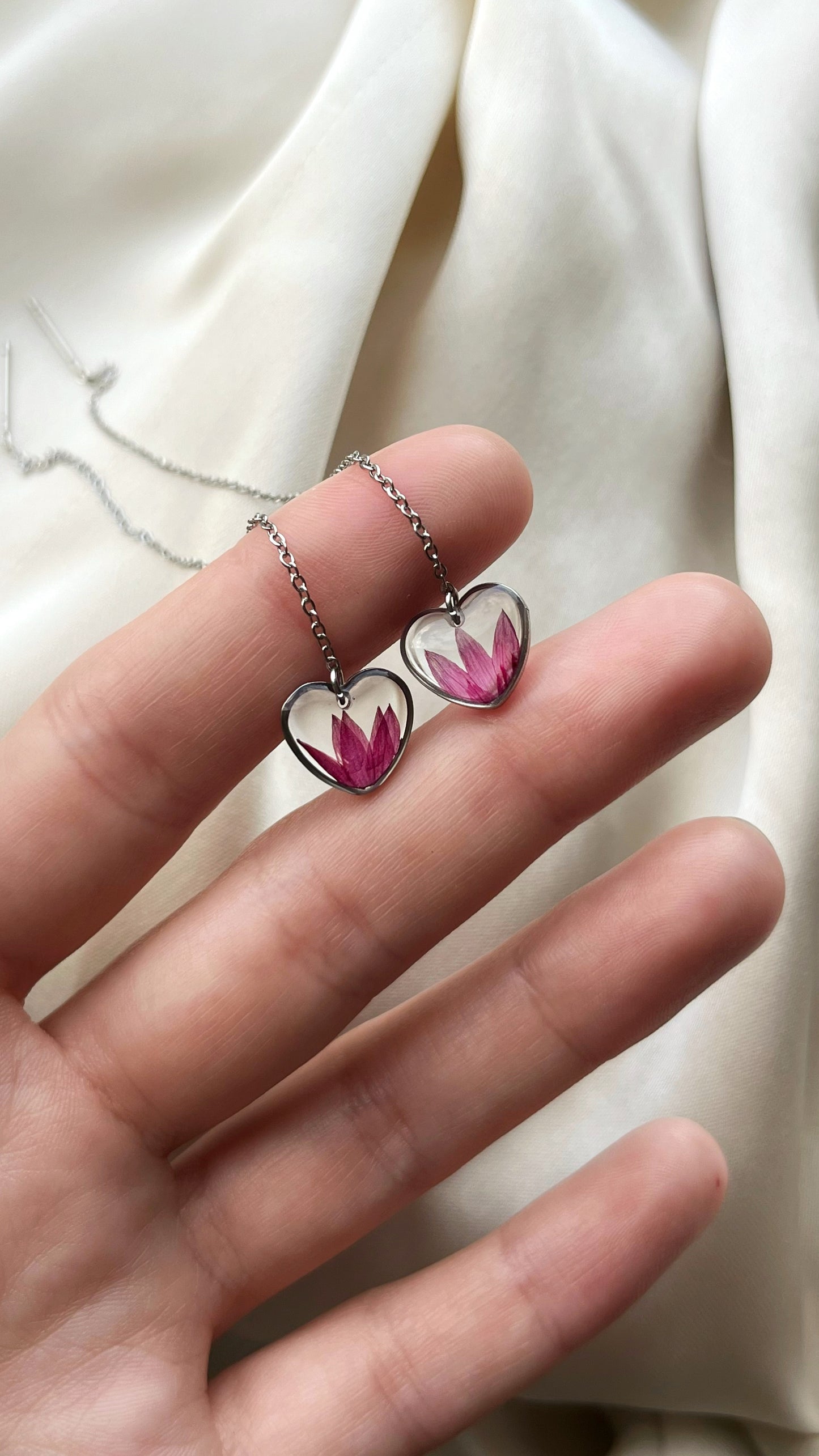 Cornflower earrings