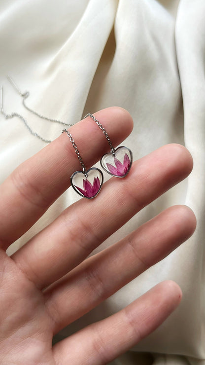 Cornflower earrings