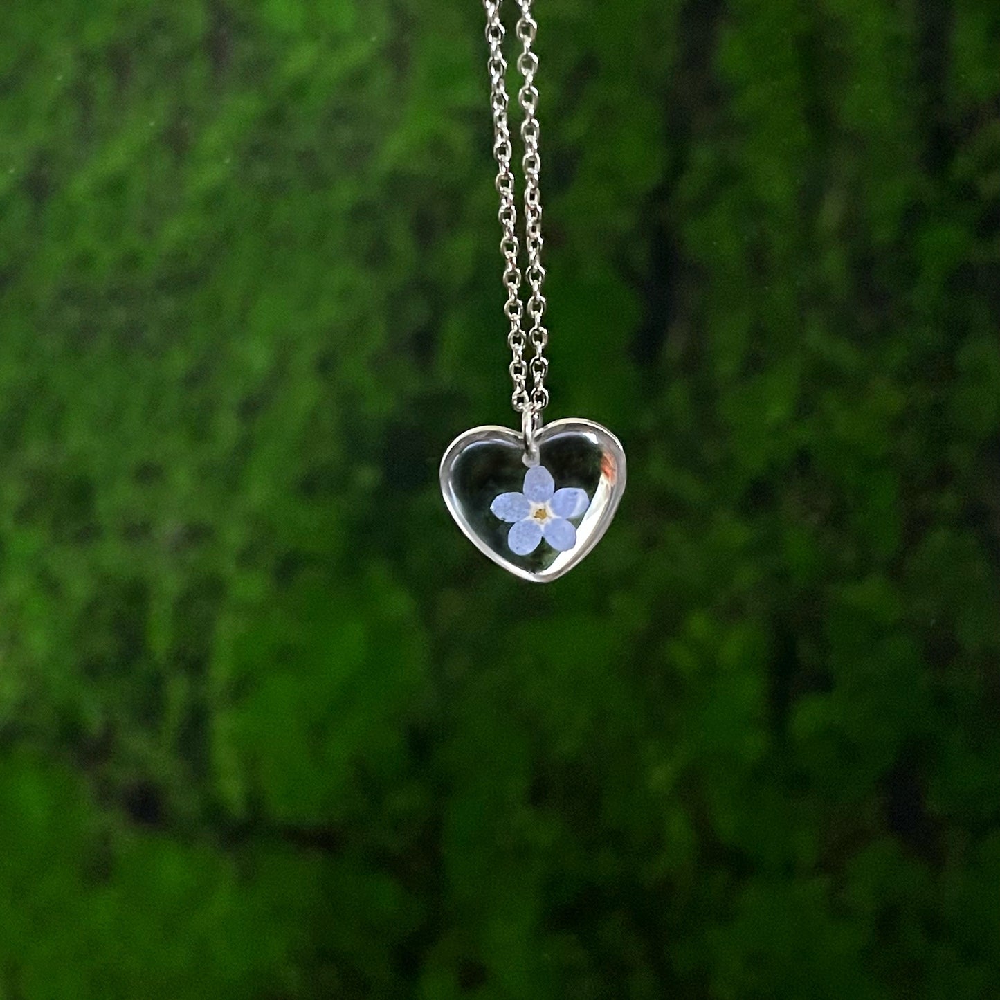Forget-me-not pendant