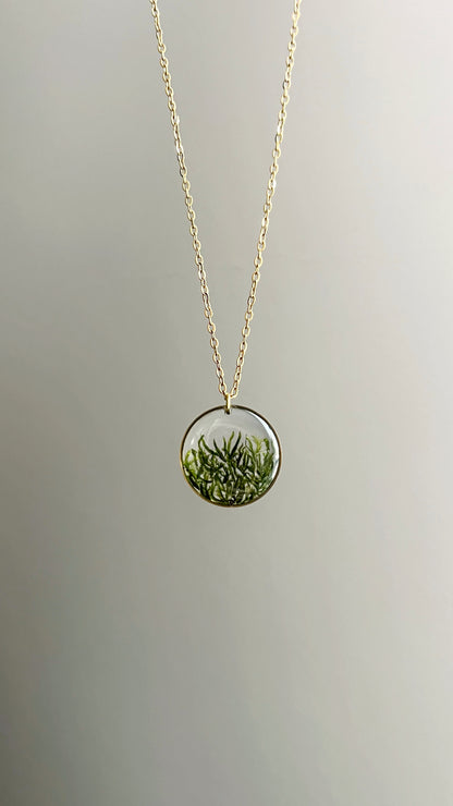 Moss pendant